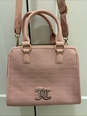 Juicy Couture (NWT) Charm I'm Sure Satchel in "Dusty Blush"
